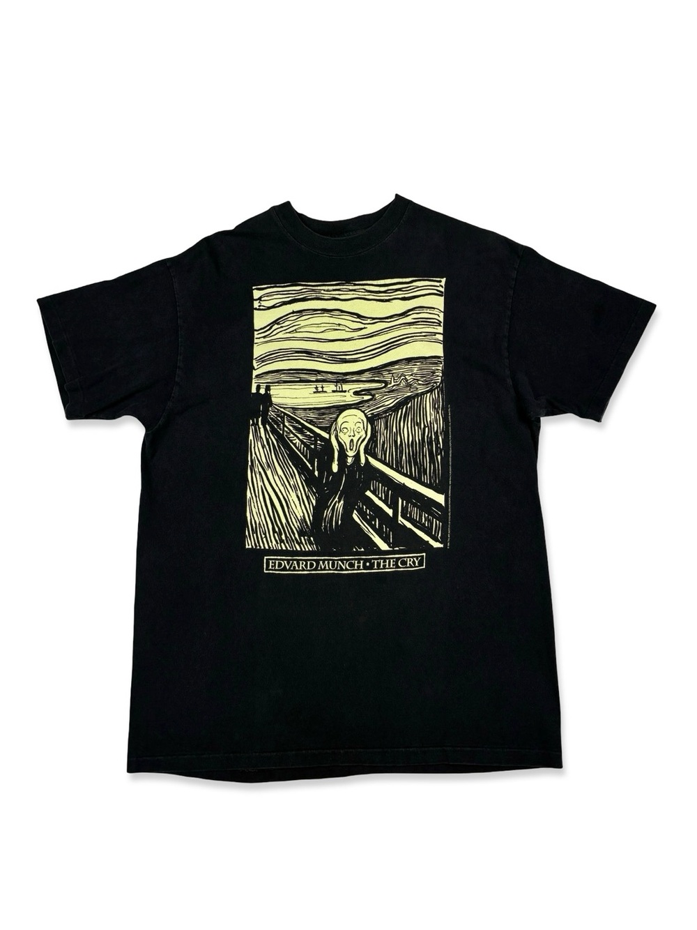 Edvard Munch The Cry (Scream) Vintage 90s T-Shirt